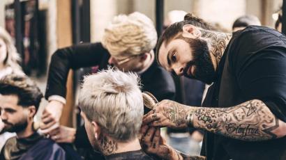 آموزش سریع آرایشگری مردانه در خانه به همراه جزوه