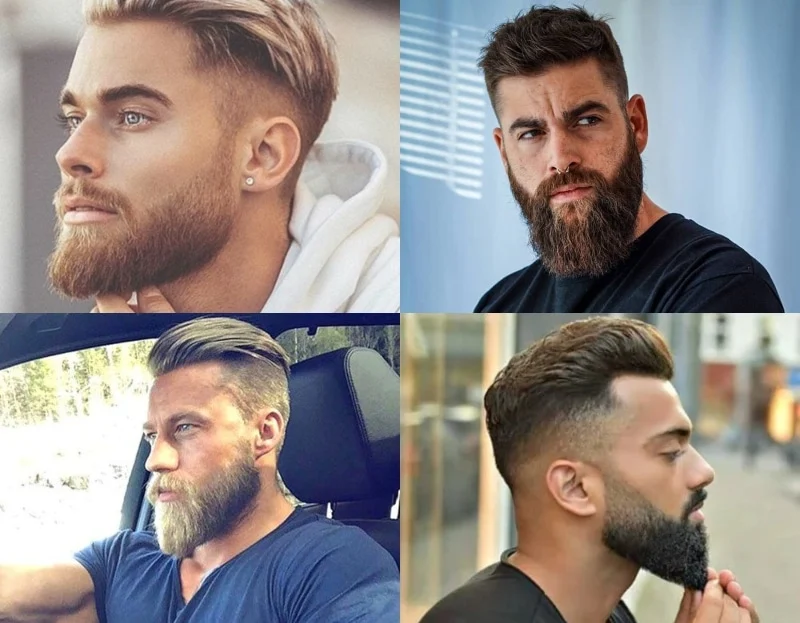Ducktail Beard Style 1 33 مدل ریش مردانه برتر در سال 2023