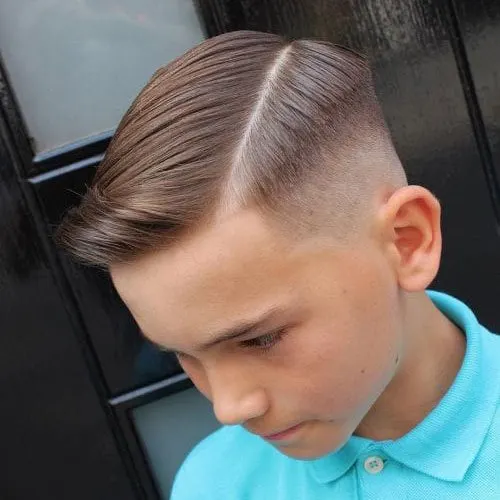 Modern Boys Hard Part Haircut.jpg مدل مو پسرانه جدید